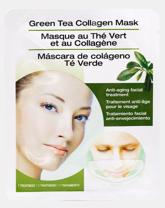 Masque en tissu the vert