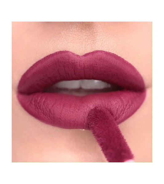 Matte Bomb Liquid Burgundy Star